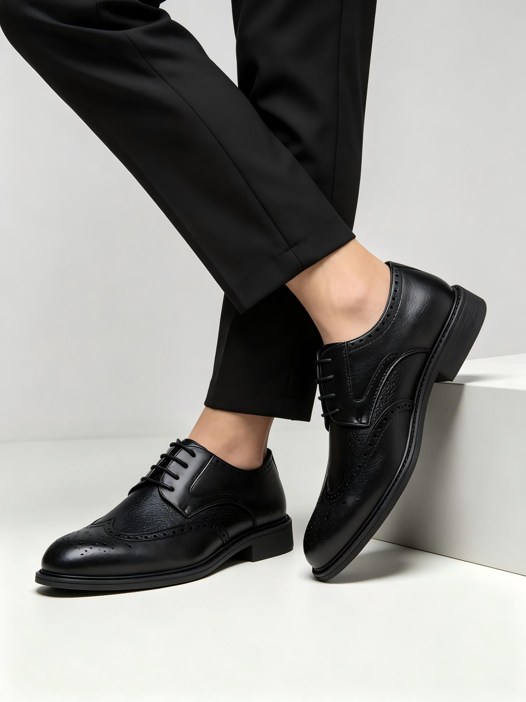Мужские оксфорды-броги с флисо – обзор и цена Leather Work Oxfords