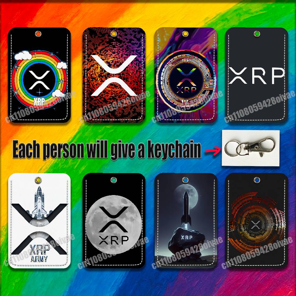 Держатель для карт XRP Ripple  – обзор и цена Leatherwork Keychain