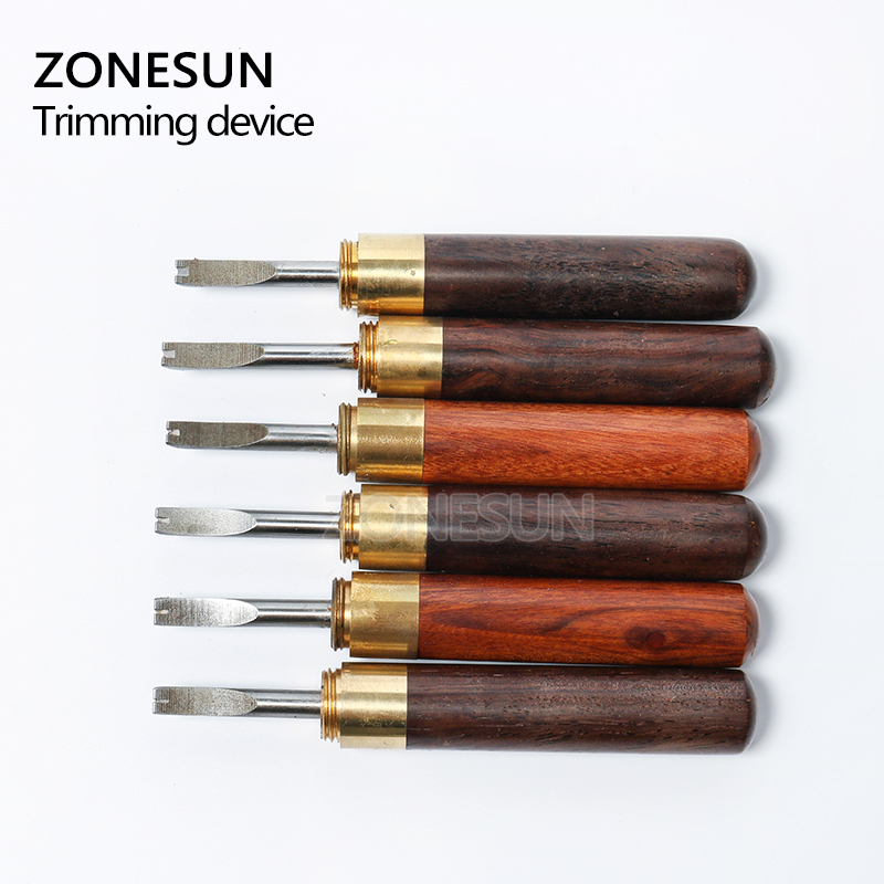 ZONESUN 1 шт. 1,2 мм Инструмен – обзор и цена Leather Edge Beveler