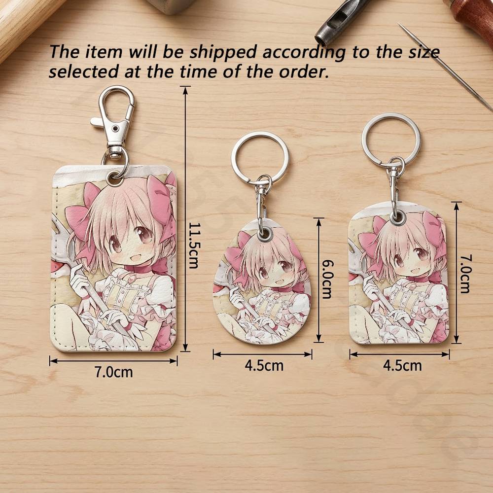 Брелок-держатель P-Puella Magi – обзор и цена Leatherwork Keychain