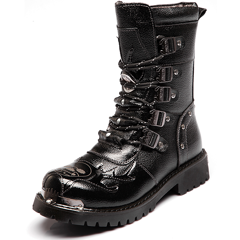 Мужские армейские ботинки, нов – обзор и цена Leatherwork Rivets
