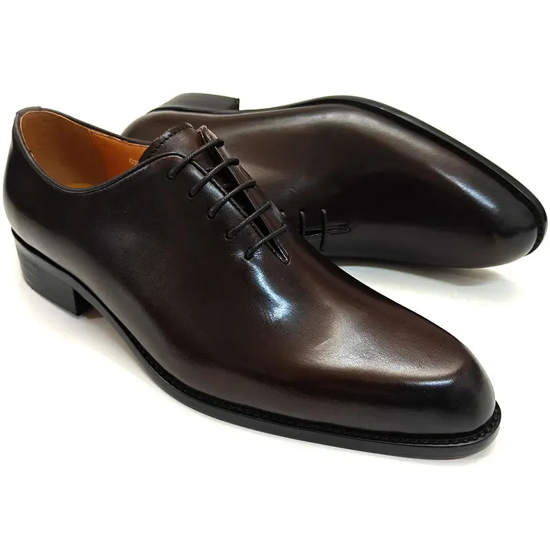 Туфли мужские кожаные ручной р – обзор и цена Leather Work Oxfords