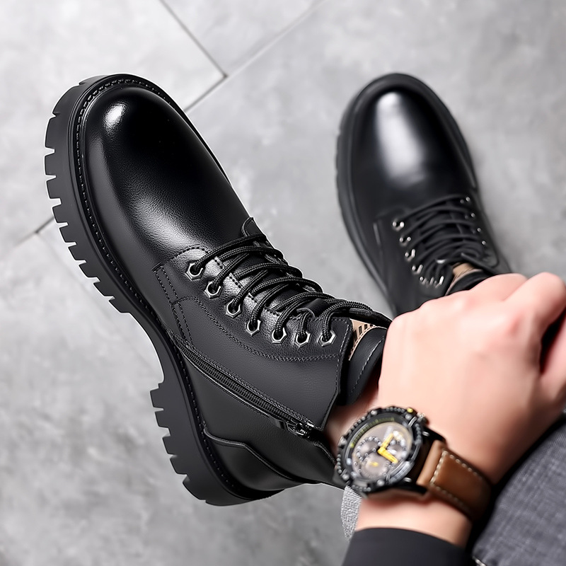 Мужские классические ботинки и – обзор и цена Leather Work Fabric