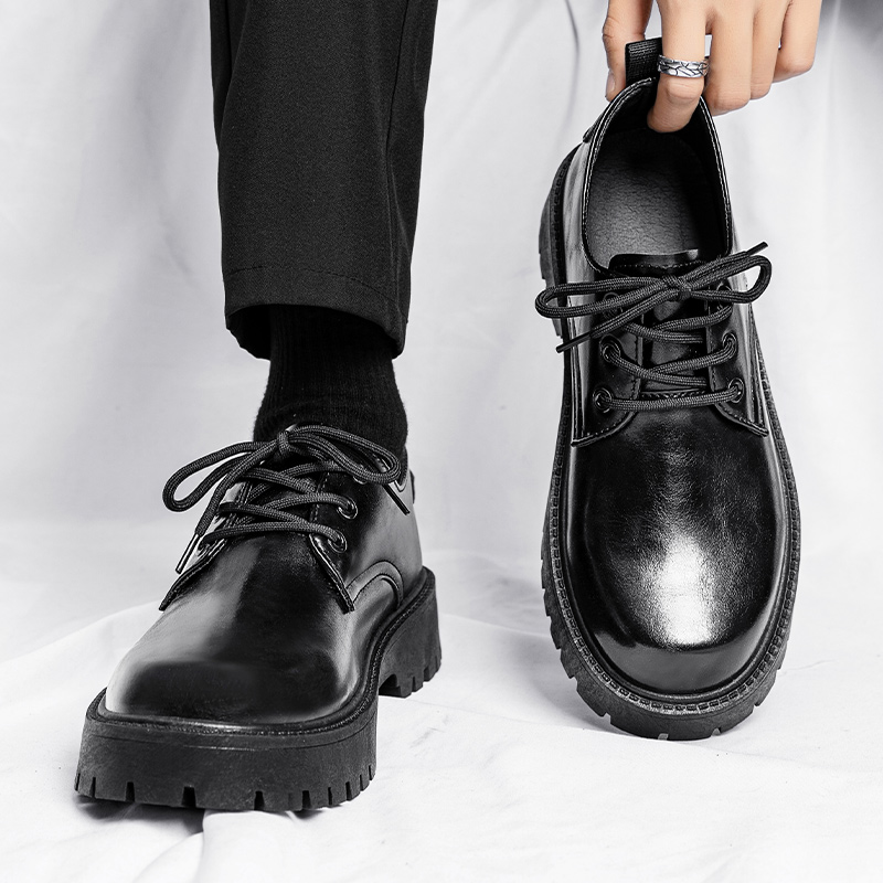 Мужская кожаная повседневная о – обзор и цена Leather Work Oxfords