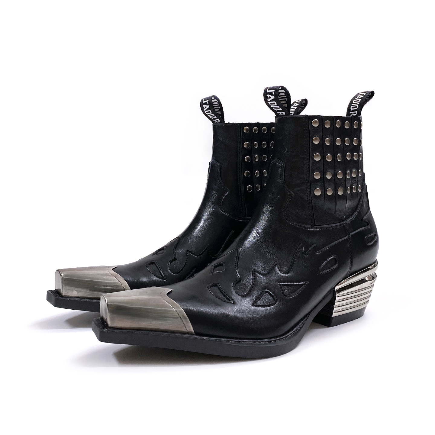 Ретро-панк металлические ботин – обзор и цена Leatherwork Rivets