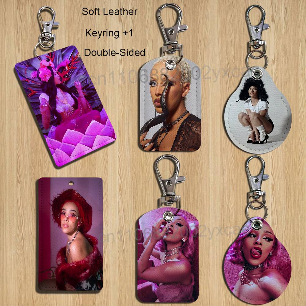 Красный держатель для карт Art – обзор и цена Leatherwork Keychain