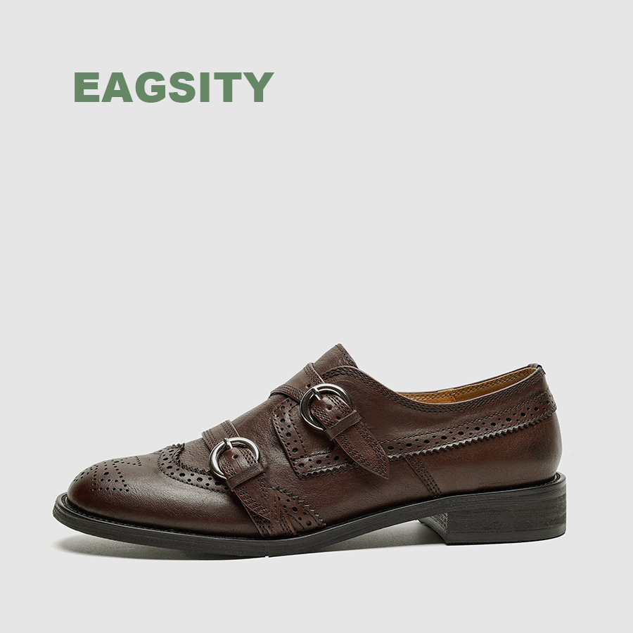 EAGSITY женская обувь из коров – обзор и цена Leather Work Oxfords